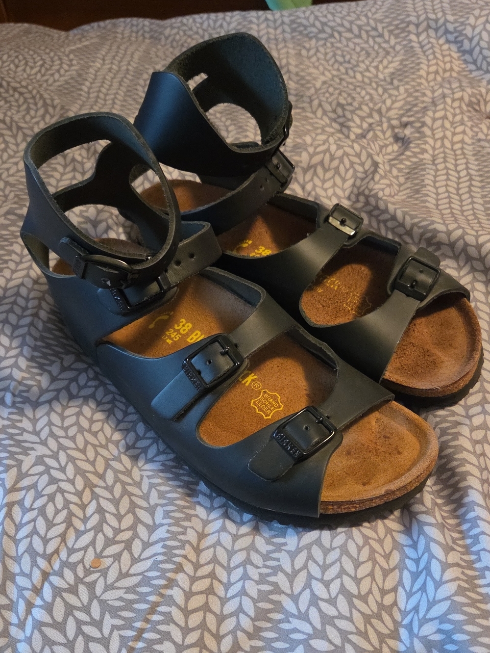 Birkenstock Athen Black Women's Sandals